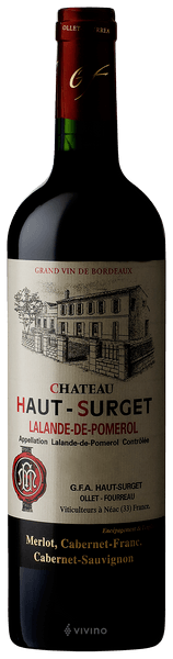 Château Haut-Surget Pomerol 750ml