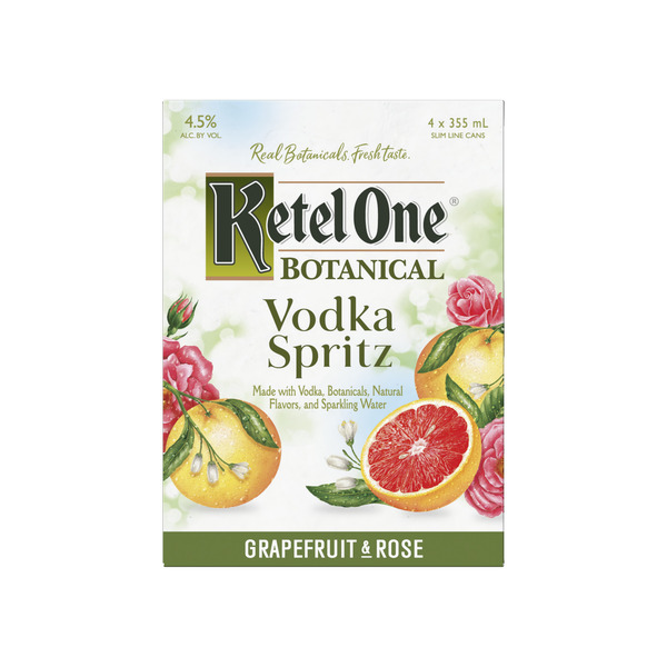 Ketel One Botanical Grapefruit & Rose Vodka Spritz 750ml
