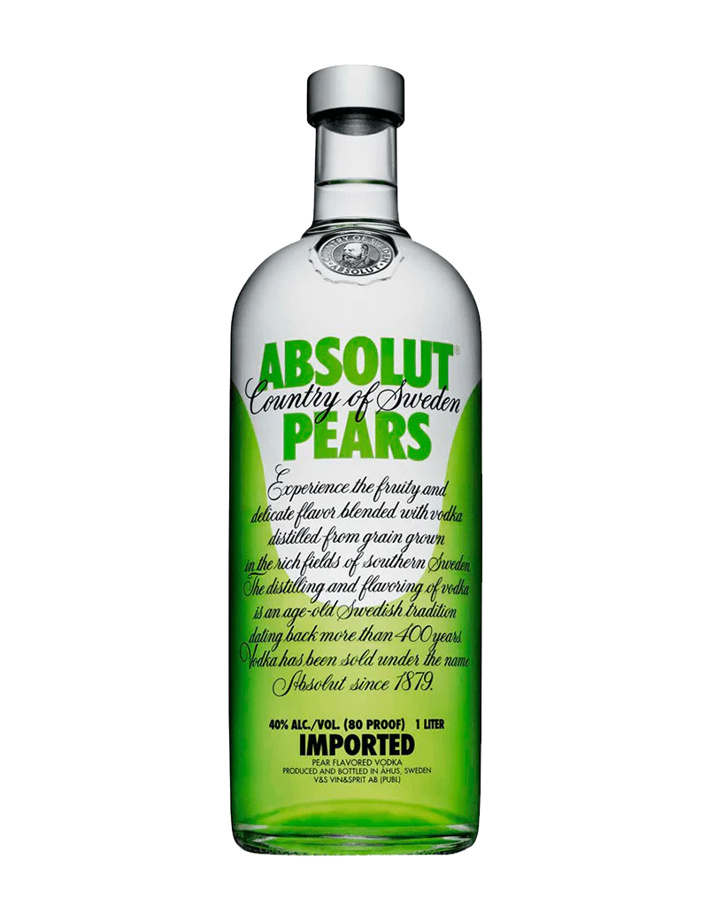Absolut Pears Vodka 1L