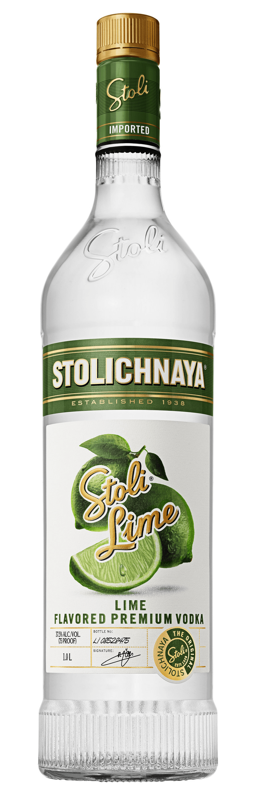 Stoli Lime Vodka 1L