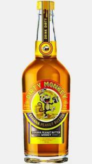 Dirty Monkey Banana PB Whiskey 750ml