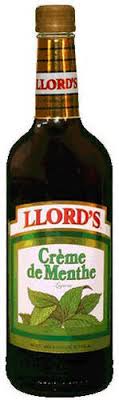 Llord's Creme De Menthe Green 1L
