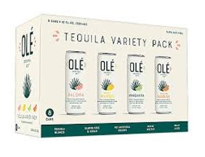 Olé Tequila Cocktail Variety 8-Pack 355ml Cans