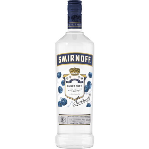 Smirnoff Blueberry Vodka 1L