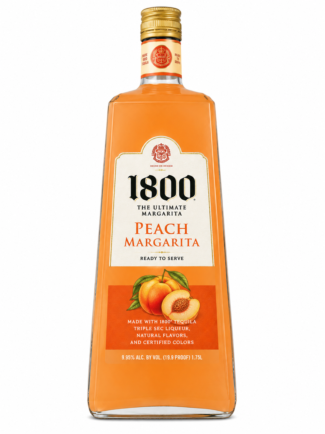 1800 The Ultimate Margarita Peach 1.75L