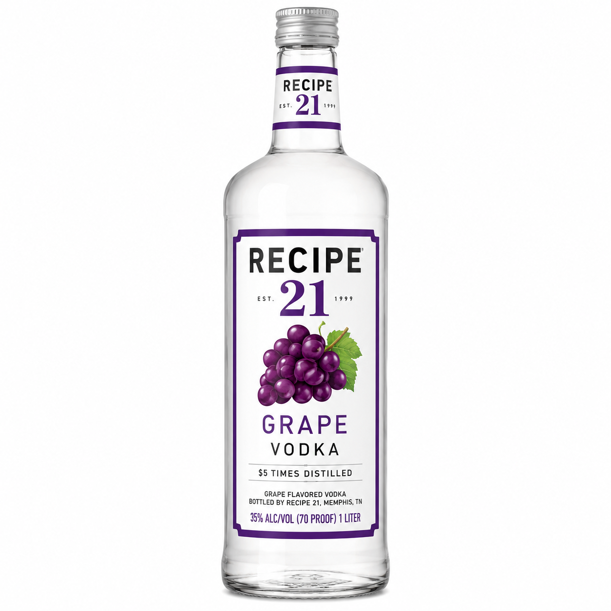 Recipe 21 Grape Vodka 1L