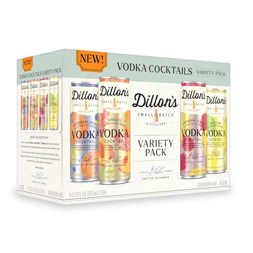 Dillon's Vodka Cocktail 8 Pack