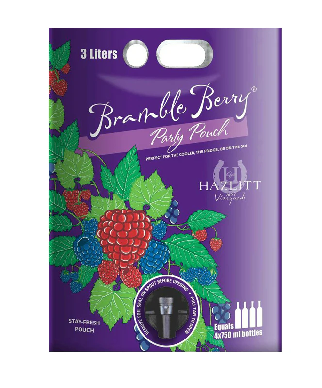 Hazlitt Bramble Berry Pouch 3L