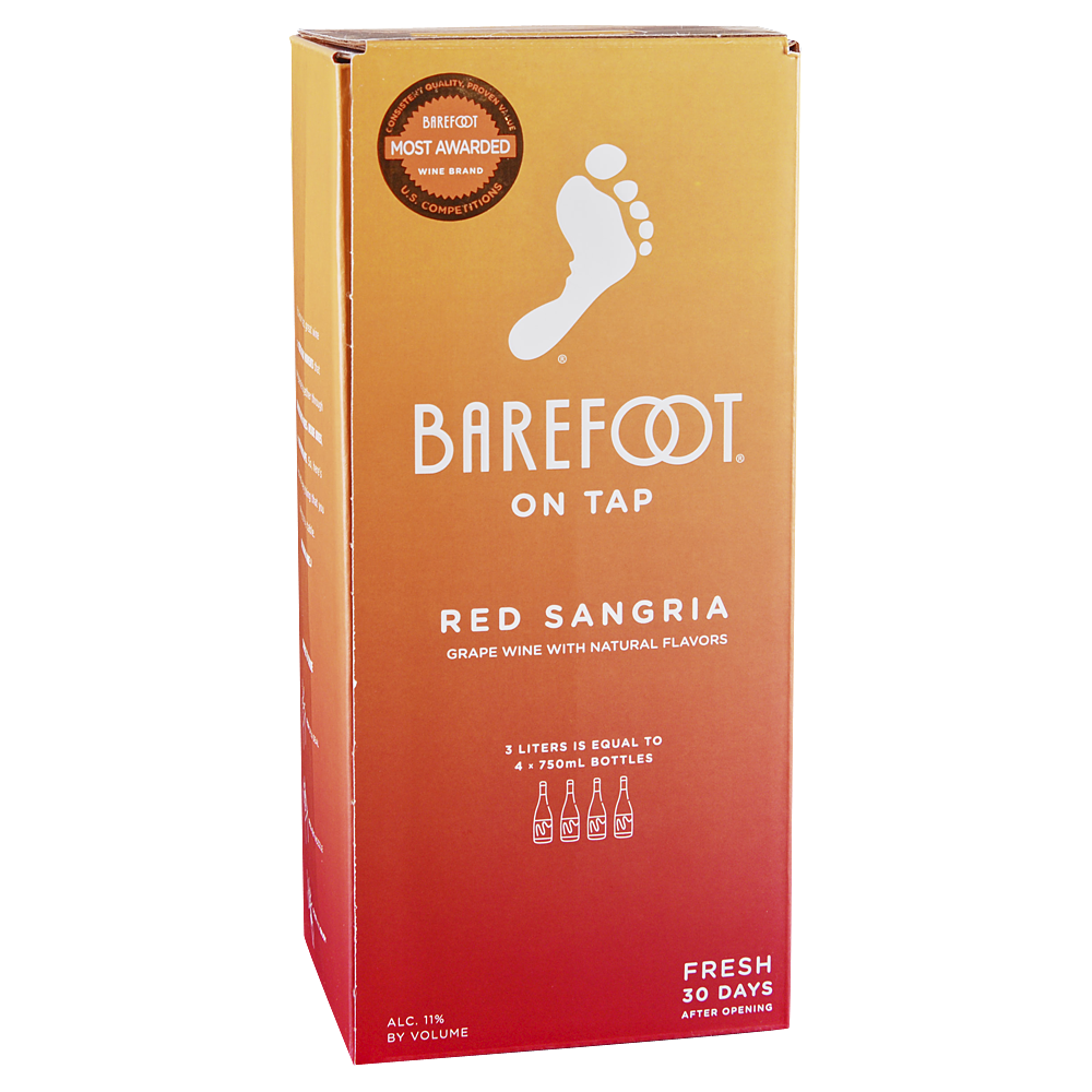 Barefoot Red Sangria 3L