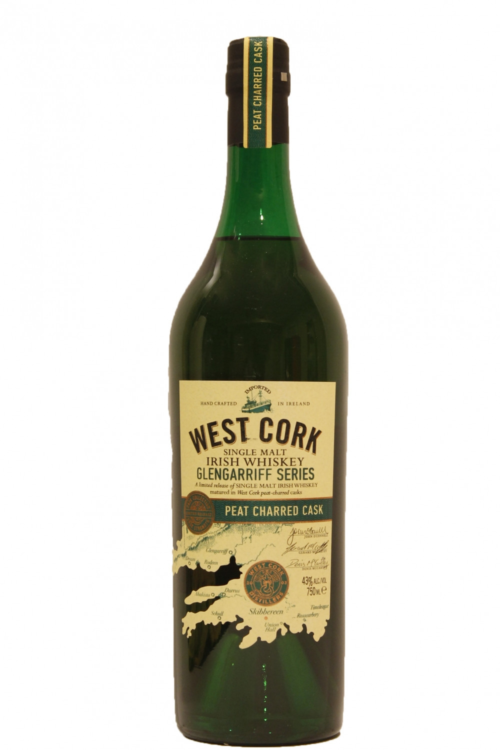 West Cork Peat Char Cask 750ml