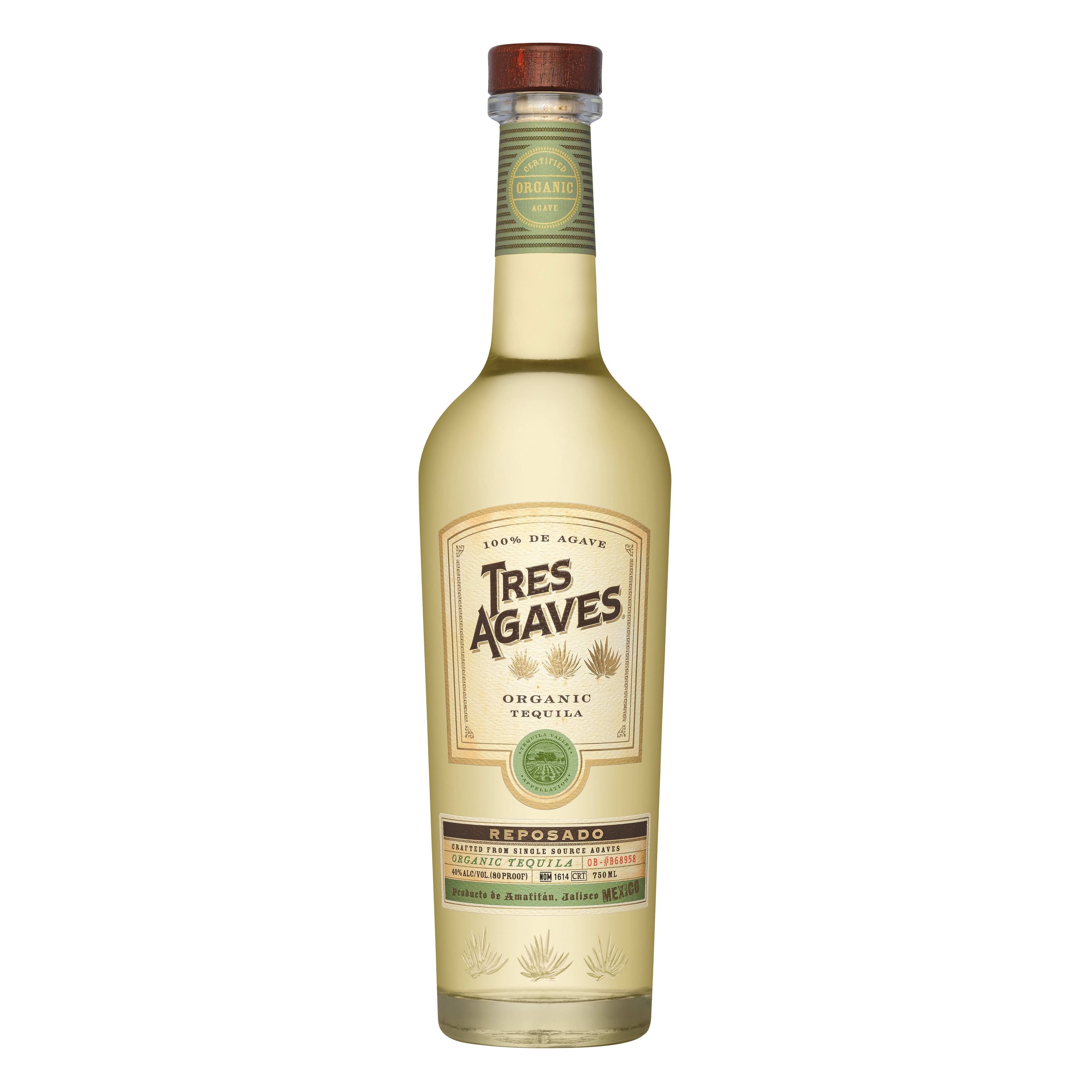 Tres Agaves Reposado Tequila 750ml