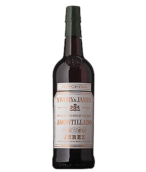 Savory & James Amontillado Sherry 750ml