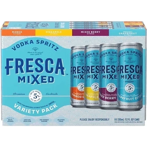 Fresca Vodka Variety 8PK