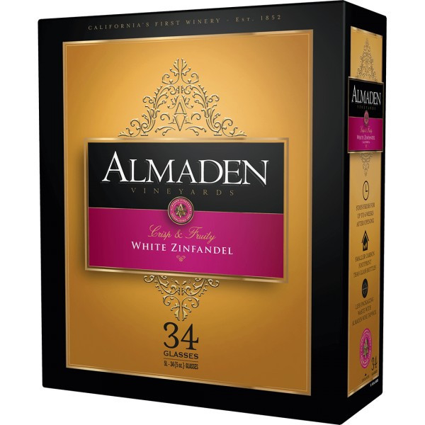 Almaden White Zinfandel 5L