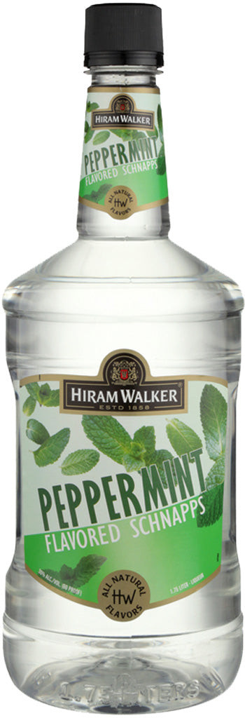 Hiram Walker Peppermint Schnapps 1.75L