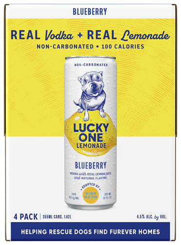 Lucky One Lemon/Blue 4pk