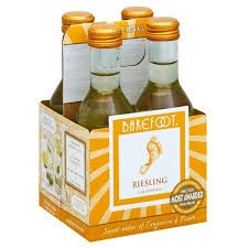 Barefoot Riesling 187ml 4pk