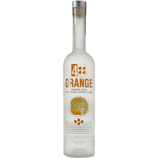 4 Orange Vodka 750ml