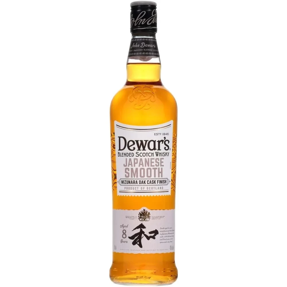 Dewar's Japanese Smooth 8 Year Old Blended Scotch Whisky 750ml