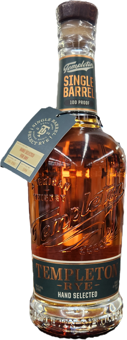 Templeton Rye Single Barrel 750ml