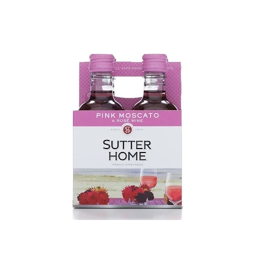 Sutter Home Pink Moscato 4 Pack 187ml