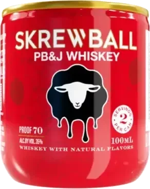 Skrewball Pb&J Whiskey 100ml 100