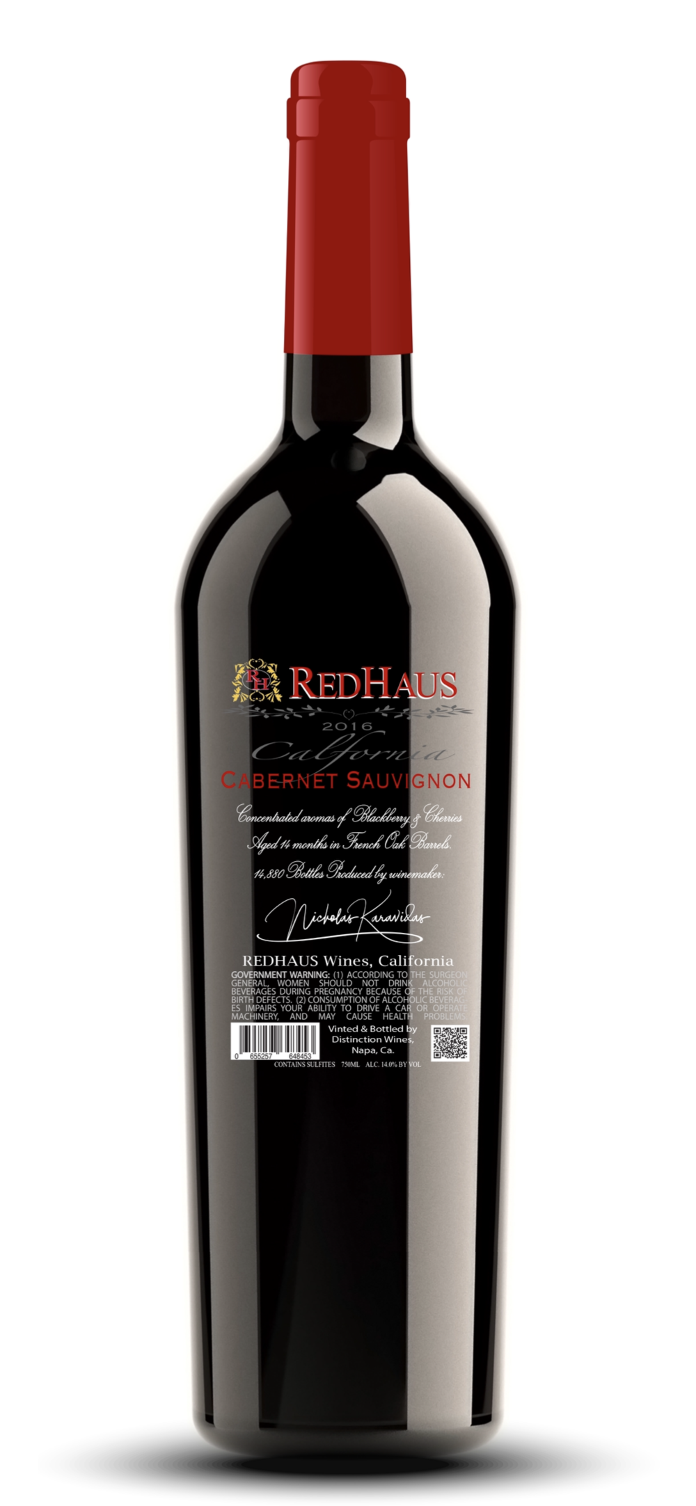 REDHAUS CABERNET 750M