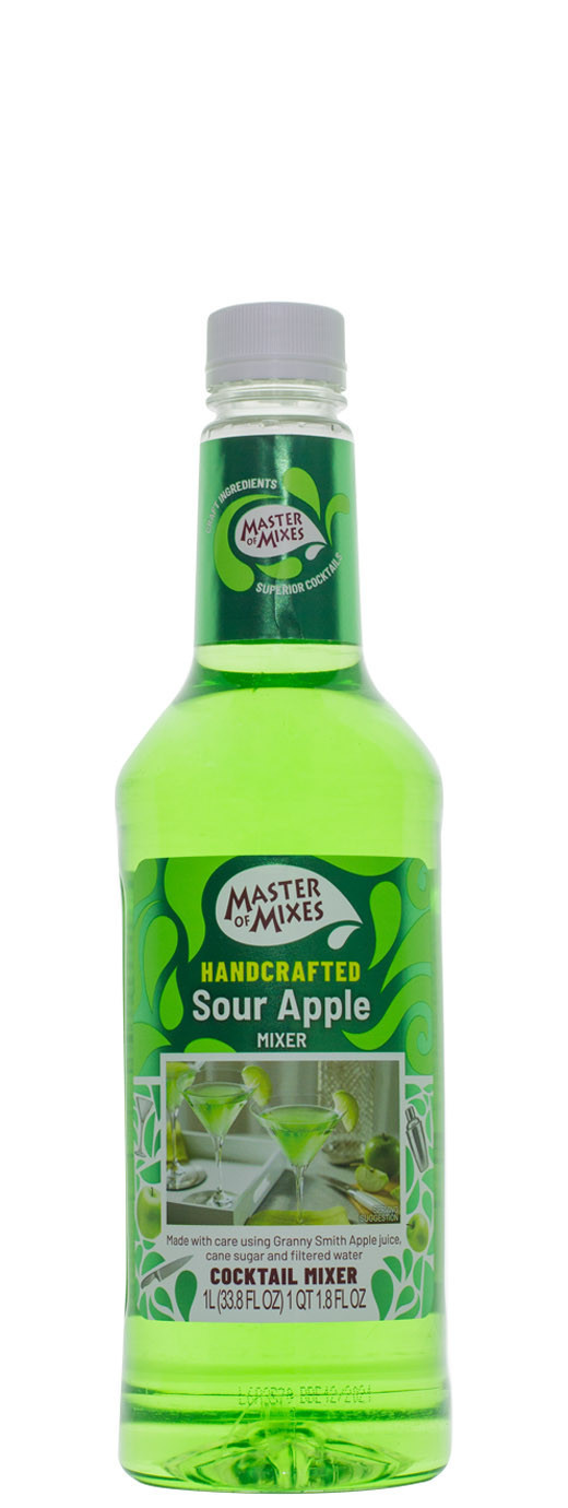 Master Of Mixes Sour Apple Martini Mix 1L