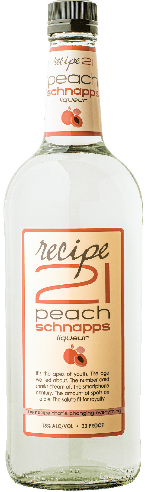 Recipe 21 Peach Schnapps 1L