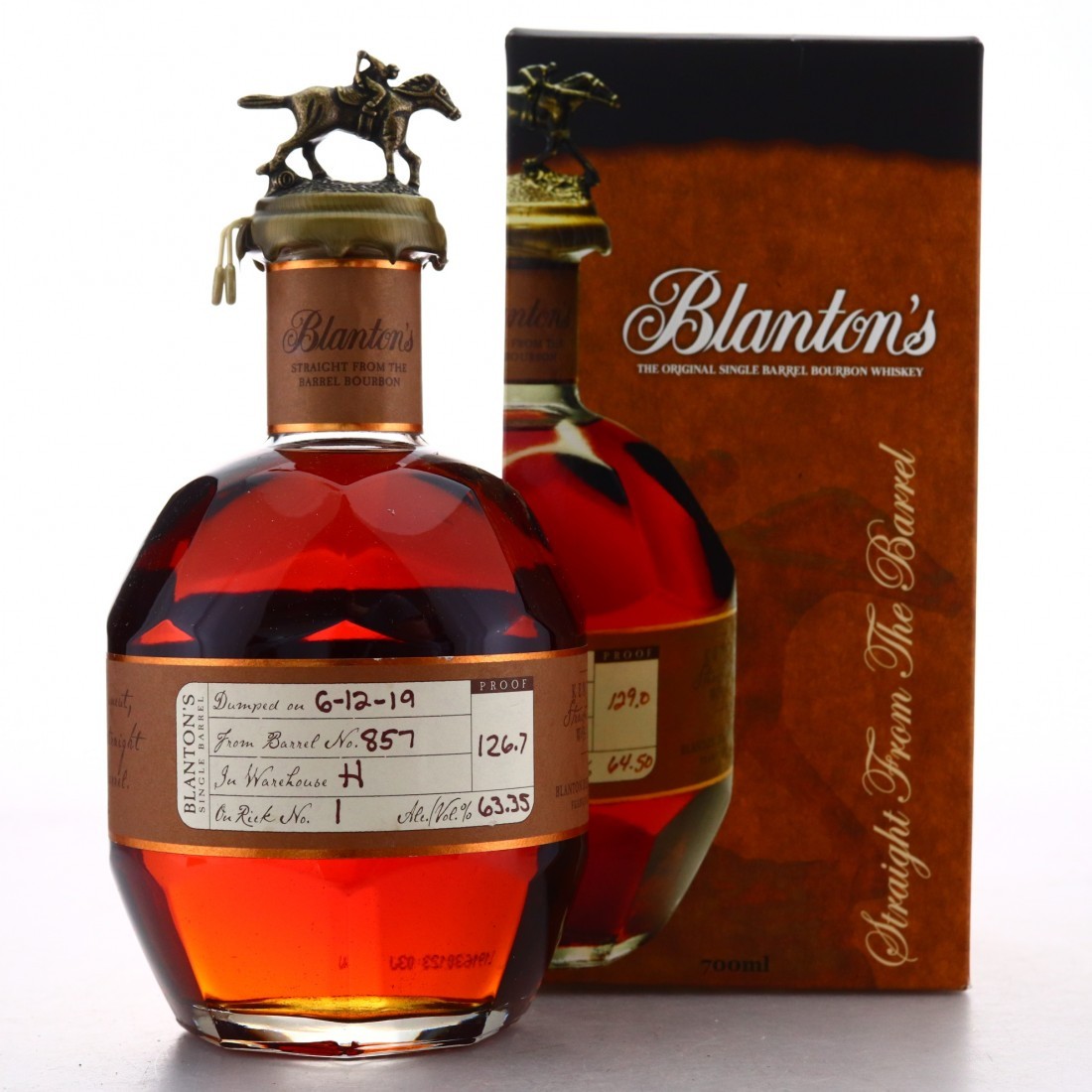 BLANTON'S STRAIGHT FROM THE BA