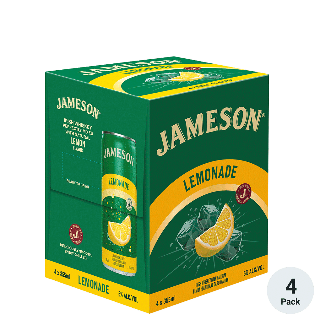 JAMESON LEMONADE CAN 4@355M