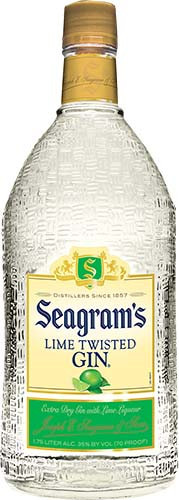 Seagram's Lime Twisted Gin 1L