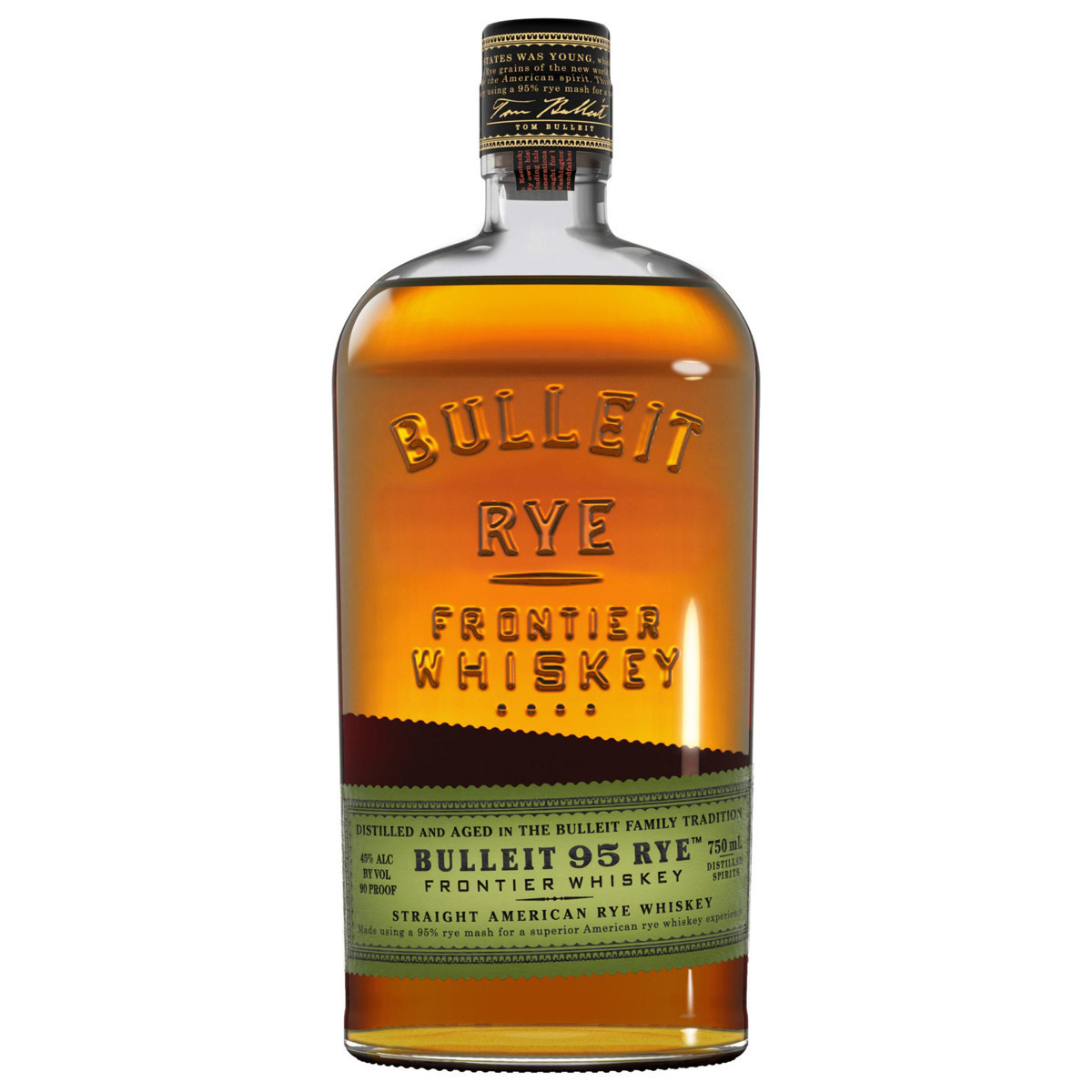 Bulleit Rye Whiskey 1L
