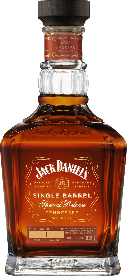 Jack Daniel's Single Barrel Special Release Coy Hill High Proof Tennessee Whiskey 750ml