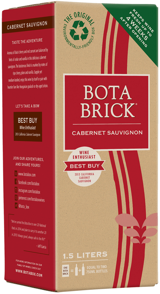 BOTA BOX CABERNET BRICK 1.5L*