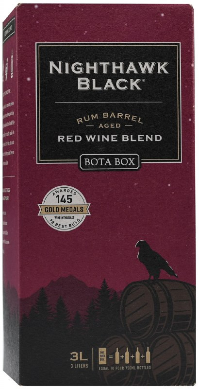 Bota Box Nighthawk Rum Barrel Red Blend 3LT