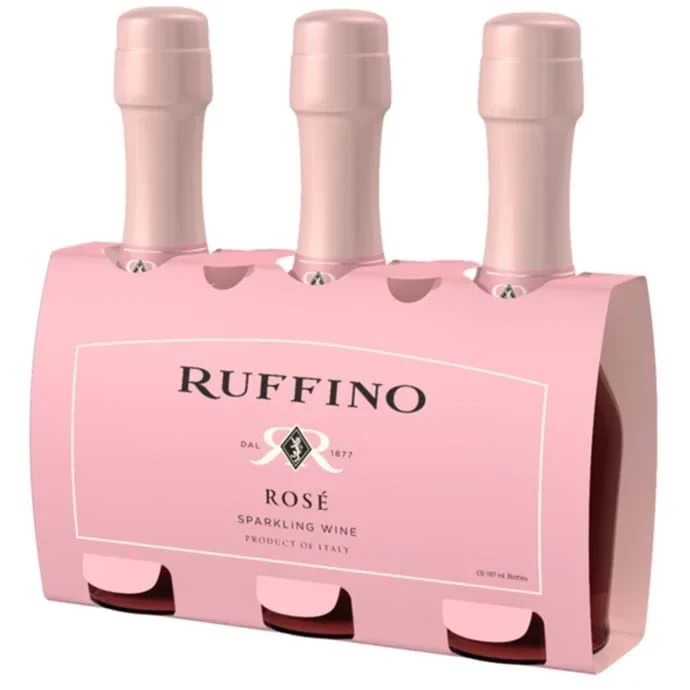 RUFFINO SPARKLING ROSE 3@187M PROSECCO