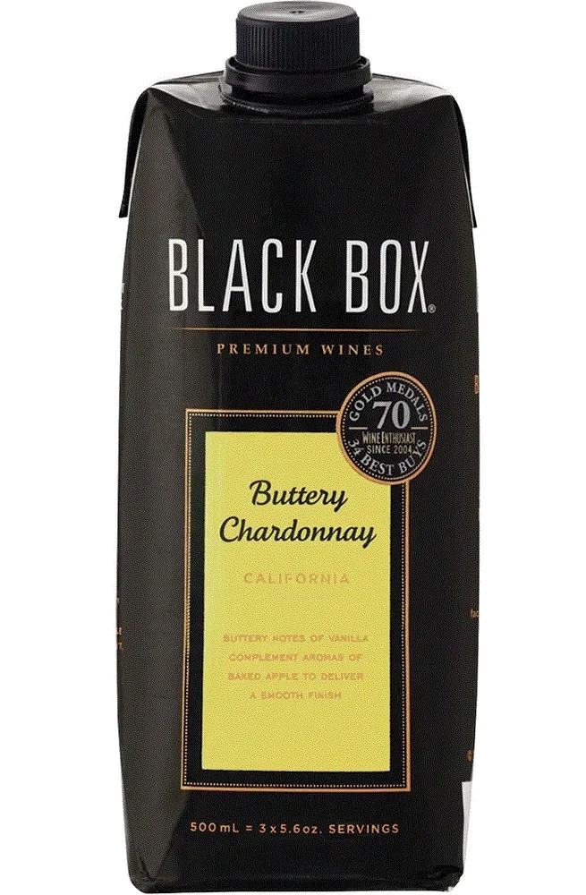BLACK BOX BUTTERY CHARDONNAY 500M