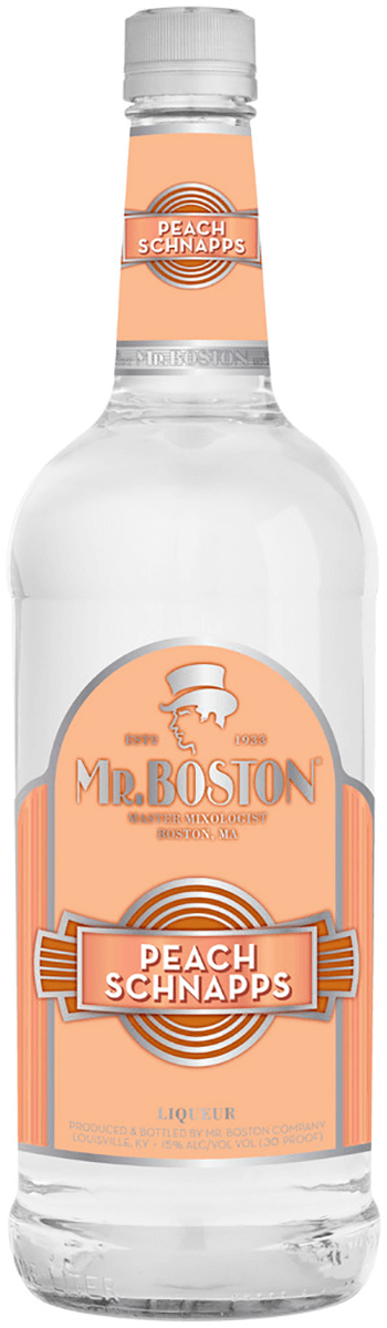 Mr Boston Peach Schnapps 1L