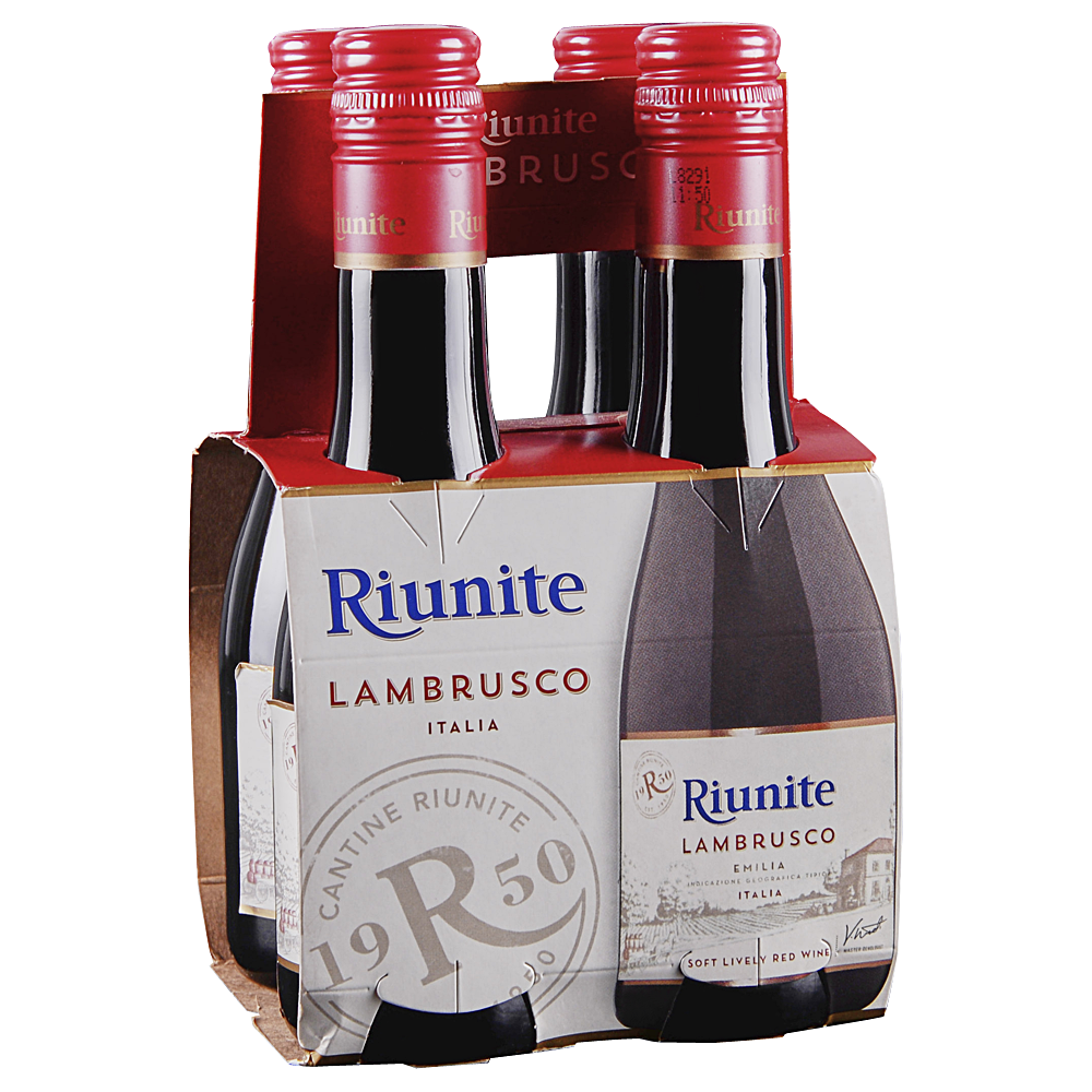 Riunite Lambrusco 4 Pack 187ml