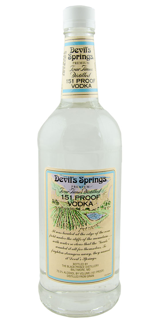 DEVIL'S SPRING 160P VODKA 1L
