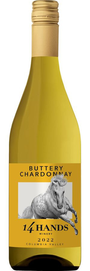 14 HANDS BUTTERY CHARDONNAY 750M