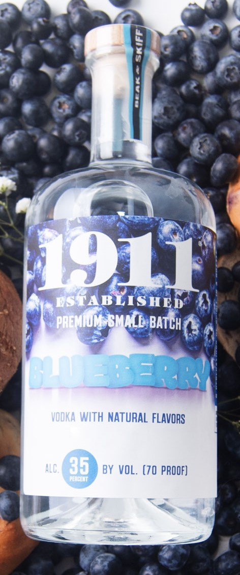 1911 Blueberry Vodka 750