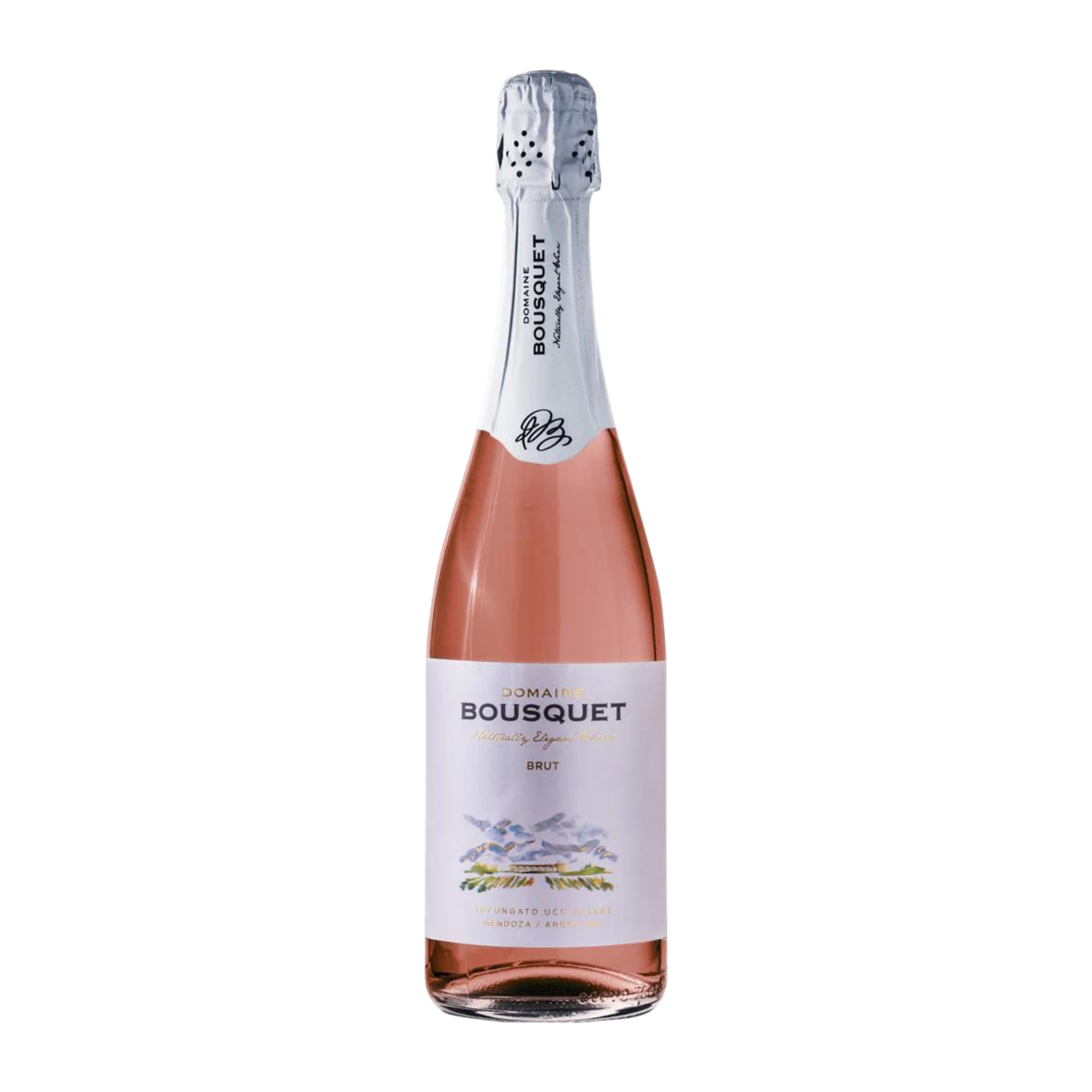 DOMAINE BOUSQUET BRUT ROSE 750M