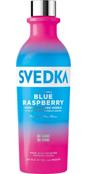 SVEDKA BLUE RASPBERRY VOD 375M