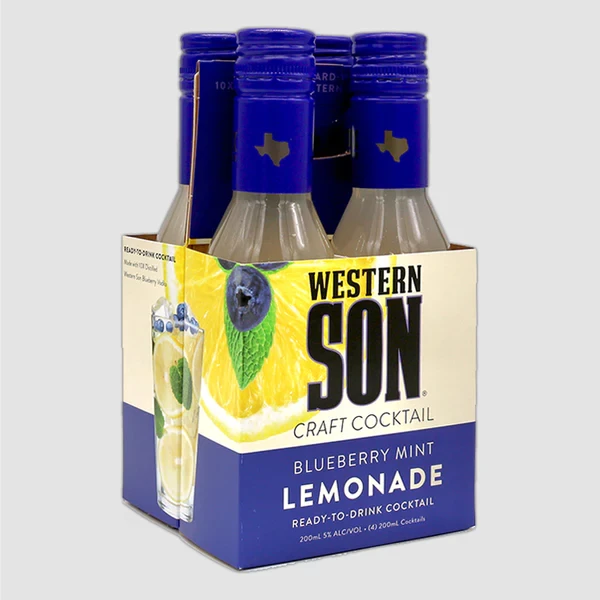 WESTERN SON BLUEBERRY MINT LEMONADE 4@200M