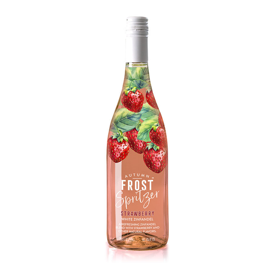 AUTUMN FROST STRAWBERRY WHITE ZIN SPRITZER 750M