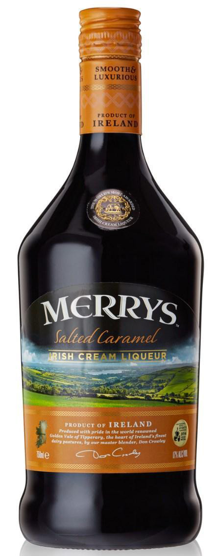 Merry's Salted Caramel Irish Cream Liqueur 750ml