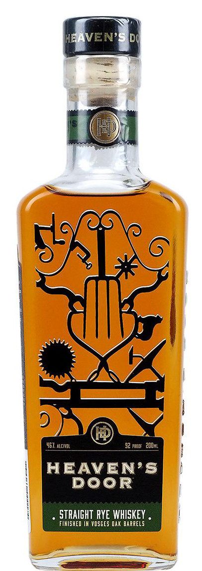 Heaven's Door Straight Rye Whiskey 750ml