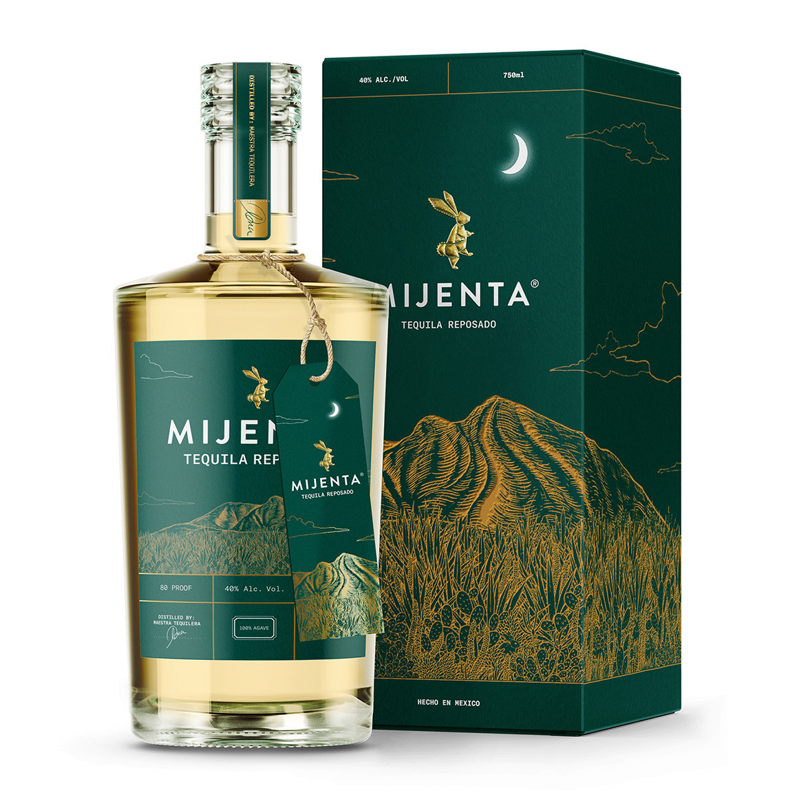 MIJENTA REPOSADO TEQUILA 750M